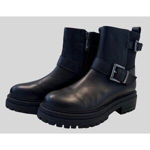 Blondo Ginny Ginno Size 6 Waterproof Leather Upper Zip Ankle Bootie NWOB